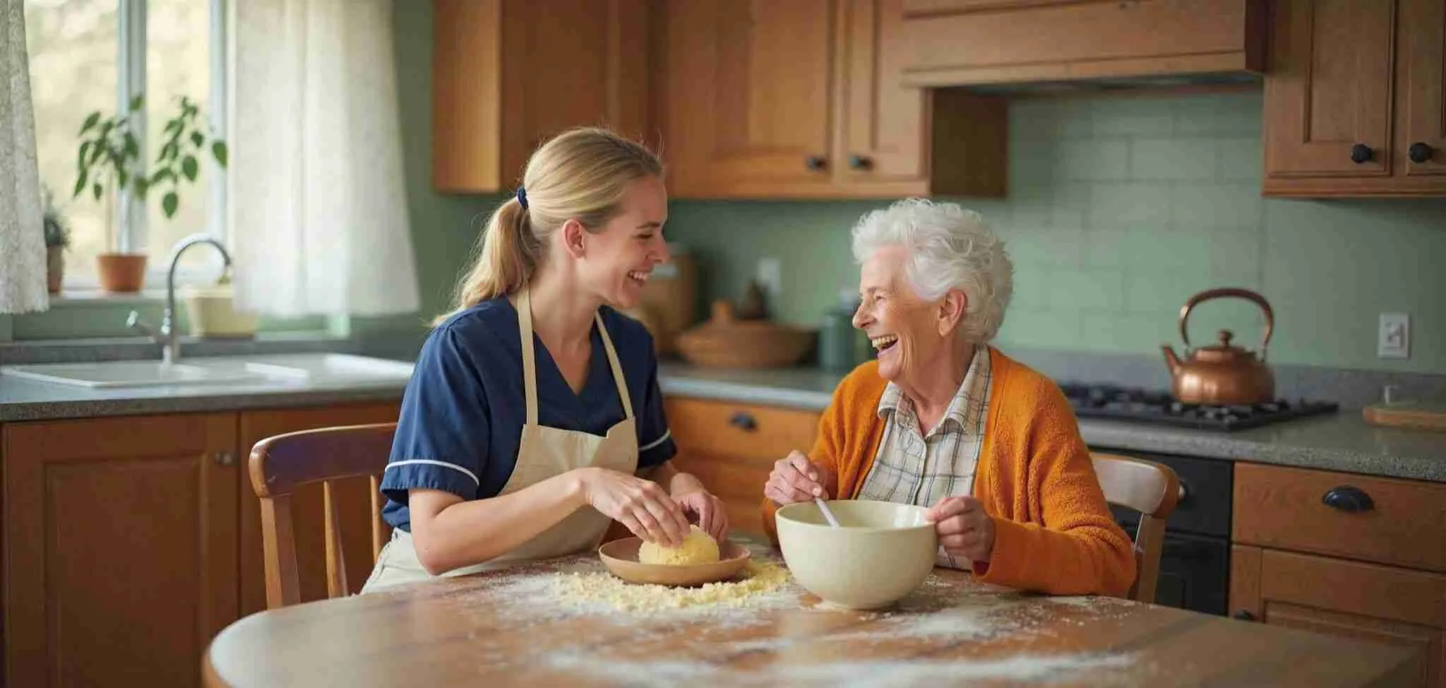 Caregiver and Senior